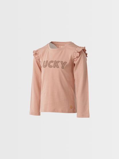 Lucky Lace | Dievčenské tričko s dlhým rukávom