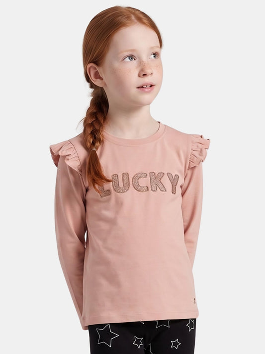 Lucky Lace | Dievčenské tričko s dlhým rukávom