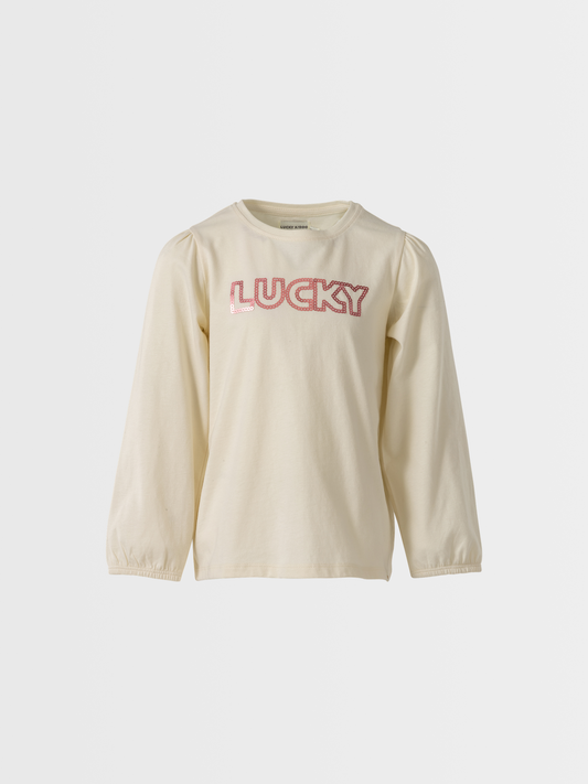 Lucky Elegance | Dievčenské tričko s dlhým rukávom