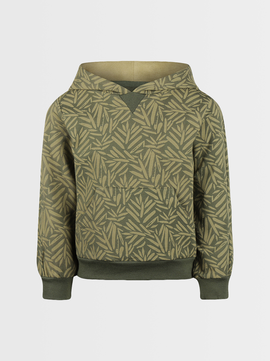 Forest Green | Chlapčenská mikina s kapucňou