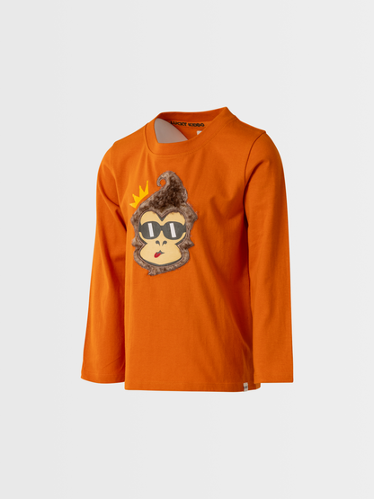 Cool Monkey | Chlapčenské tričko s dlhým rukávom