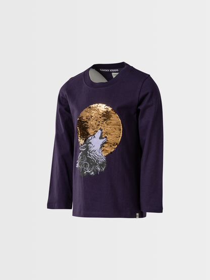 Mystic Wolf | Chlapčenské tričko s dlhým rukávom
