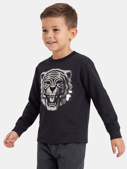 Tiger Gray | Chlapčenské tričko s dlhým rukávom