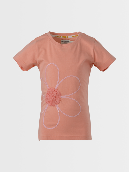 Flower Sparkle | Dievčenské tričko s krátkym rukávom