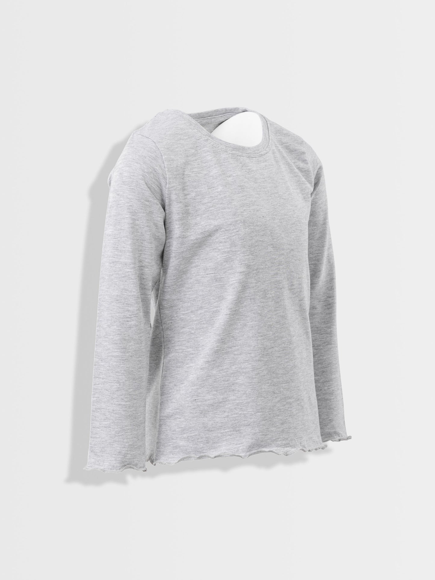Grey | Dievčenské tričko s dlhým rukávom