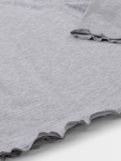 Grey | Dievčenské tričko s dlhým rukávom