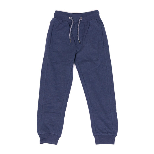 Winter Blue | Chlapčenské zimné teplákové nohavice typu jogger