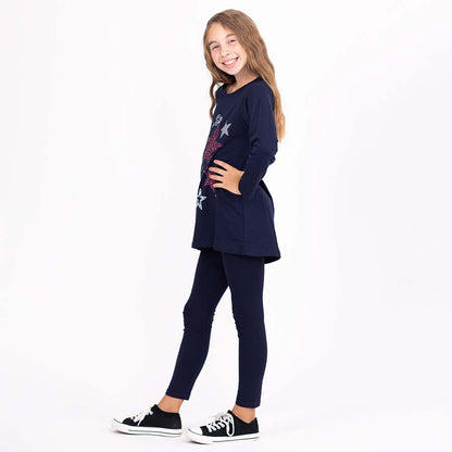 Dark Blue | Dievčenské legíny
