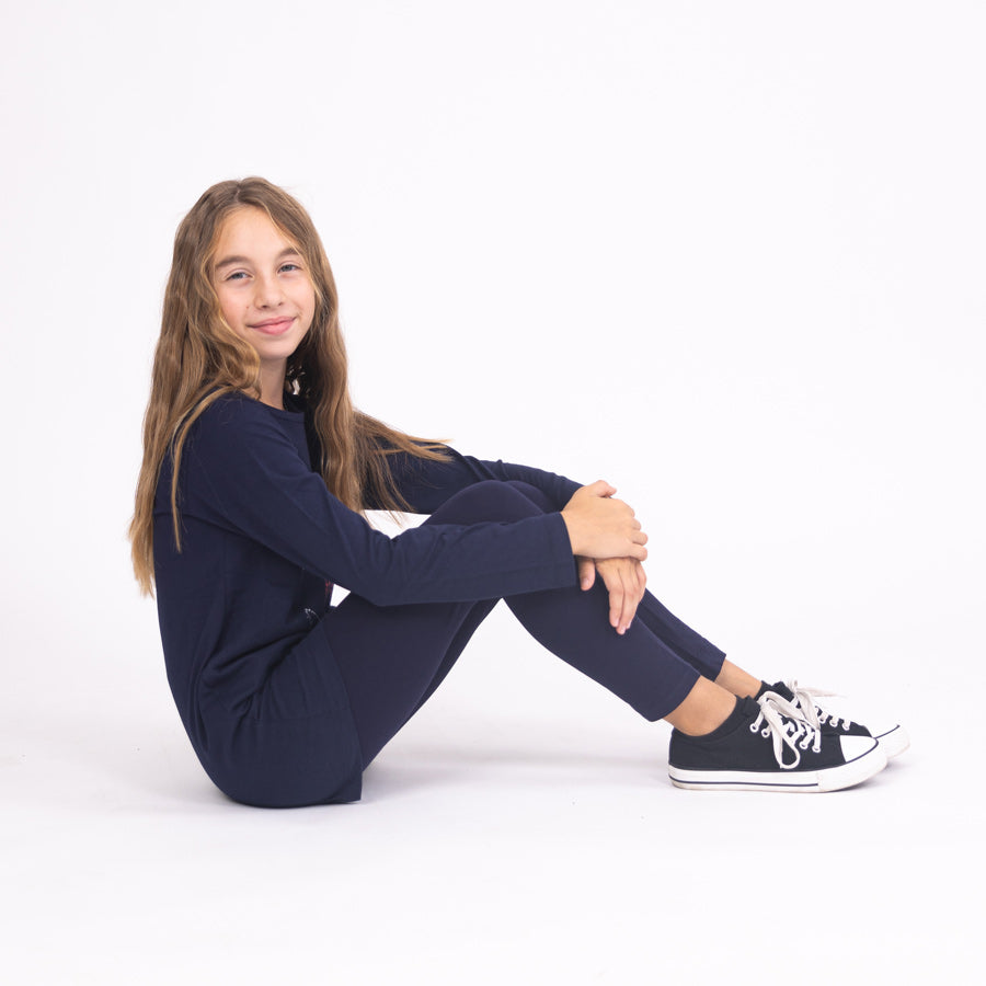 Dark Blue | Dievčenské legíny