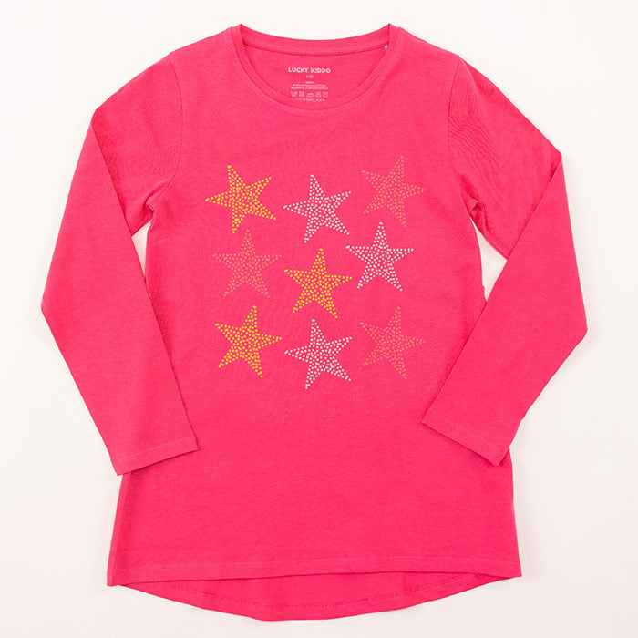 Pink Stars | Dievčenská tunika