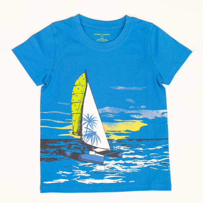 Sailboat | Chlapčenské tričko