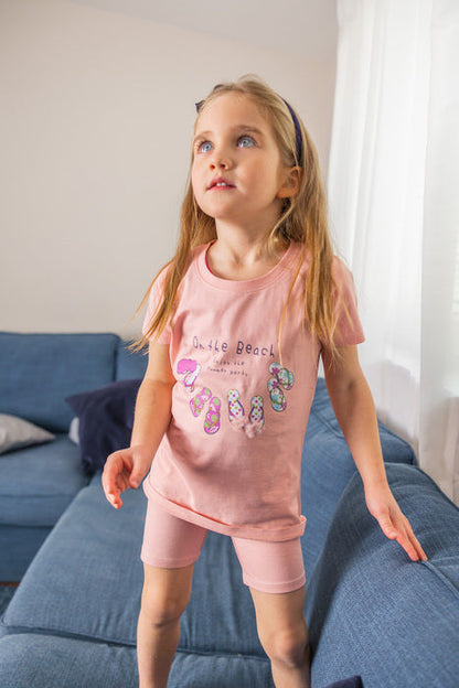 Peach | Dievčenské krátke legíny