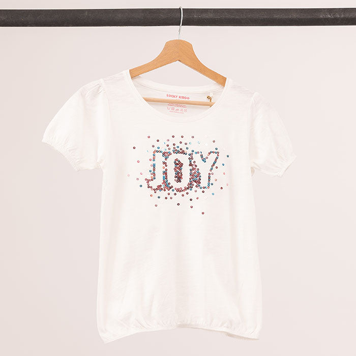 White Joy | Dievčenské tričko