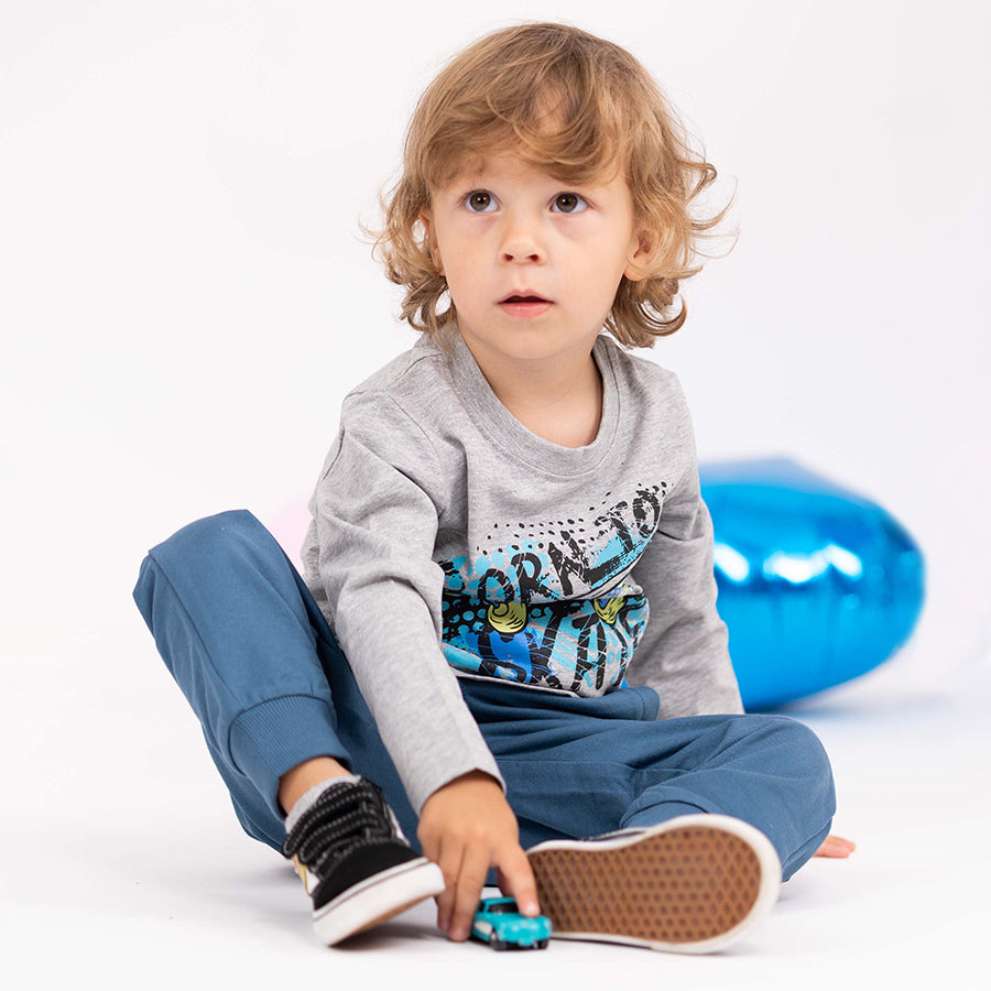 Born To Skate | Chlapčenské tričko s dlhým rukávom