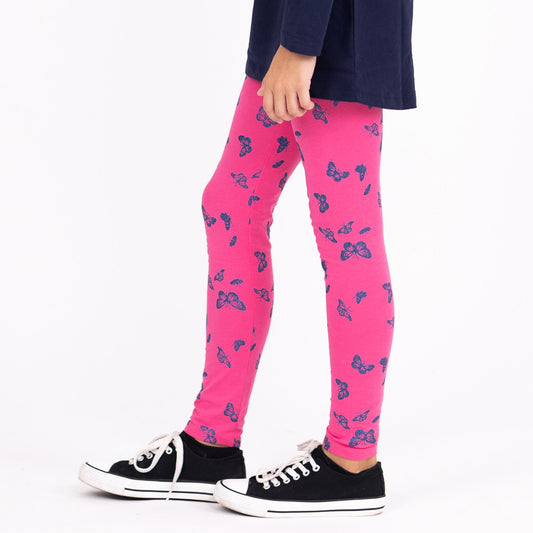 Pink Butterflies | Dievčenské legíny